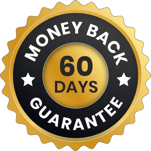 60-Day 100% Money-Back Guarantee